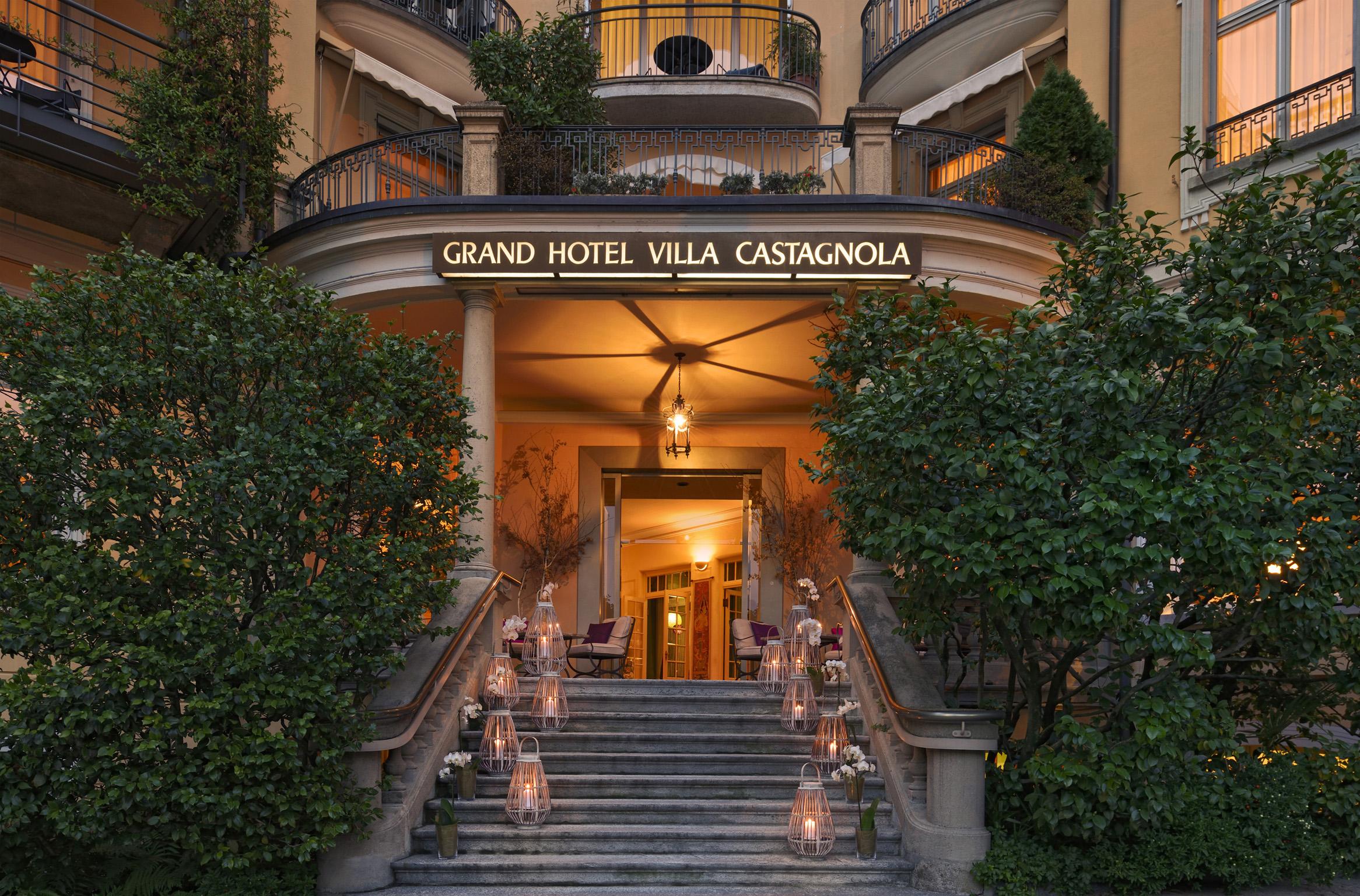 Grand Hotel Villa Castagnola Лугано Екстериор снимка